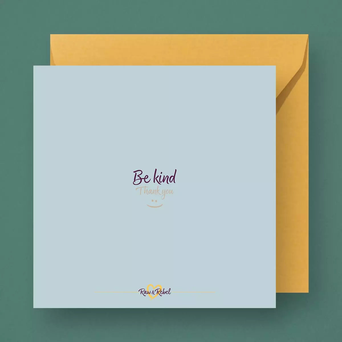 Wenskaart U04 ~ Be kind