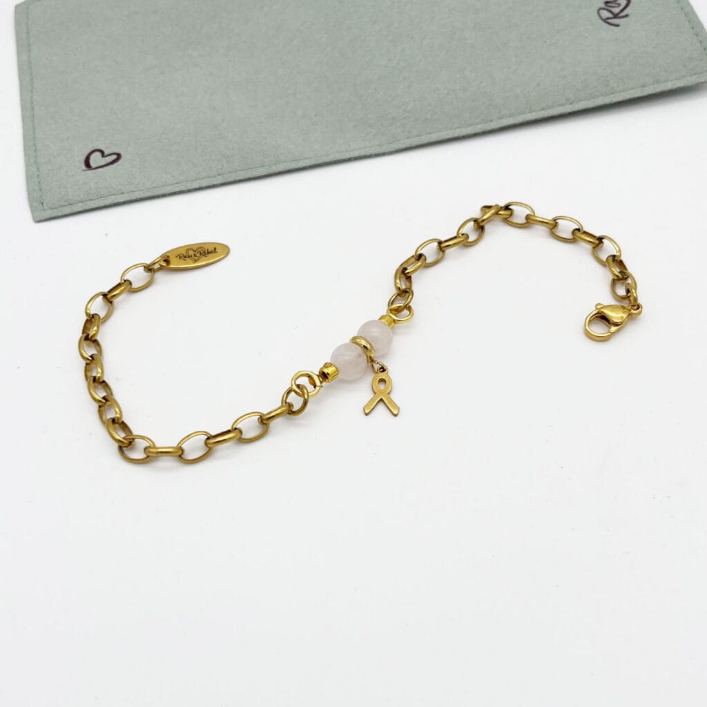 armband pink ribbon (kwf)