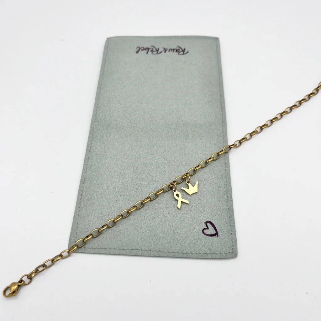 armband gold ribbon ~ prinses máxima centrum