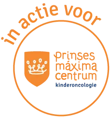 in actie voor het Prinses Maxima centrum