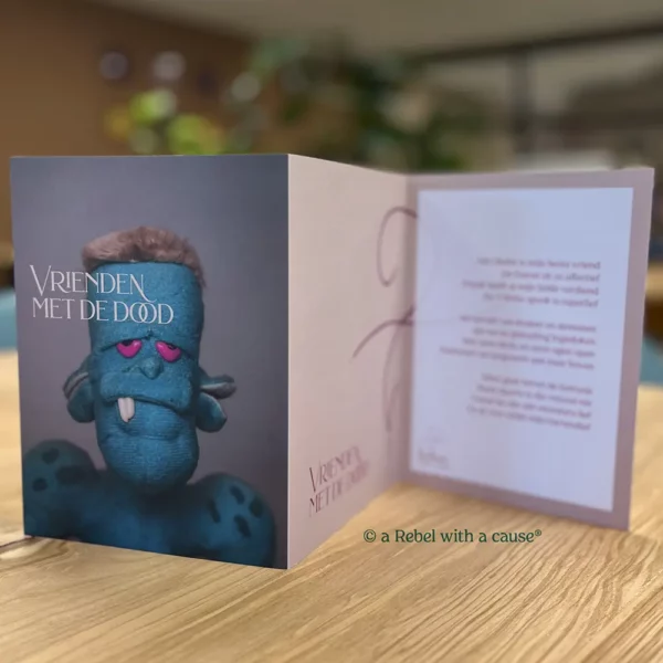 Vrienden met de dood ~ Gedicht